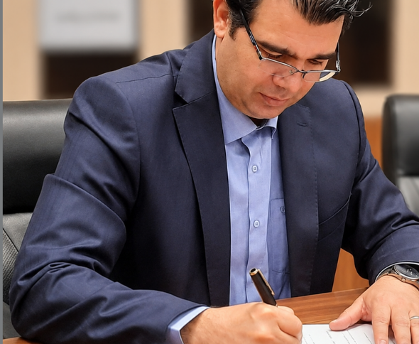 Signing a document